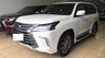 Lexus LX 570 2017 - Bán Lexus LX570 Trắng nội thất nâu, xe siêu đẹp, mới đến 99,9999% cam kết đi 8000km