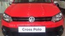 Volkswagen Polo 2017 - Cần bán Cross Polo màu đỏ, nhập khẩu nguyên chiếc giá tốt