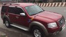 Ford Everest 2.5 2008 - Bán Ford Everest 2.5, 2 cầu số sàn màu đỏ, đời 2008, xe trang bị 3 màn hình + camera de