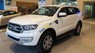 Ford Everest Ambient MT 2019 - Cần bán xe Ford Everest Ambient 2.0 AT sản xuất 2018, màu trắng, nhập khẩu