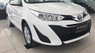 Toyota Vios E 2018 - Bán Toyota Vios E 2019, màu trắng hỗ trợ trả góp lên tới 80% giá trị xe