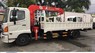 Hino FC 2018 - Bán xe tải Hino FC 4.6 tấn xe gắn cẩu + giá tốt nhất, xe có sẵn ở công ty ô tô Tây Đô