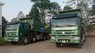 Great wall 2015 - Bán xe tải ben Howo 4 chân 371 Hp tải trọng 16,8 tấn năm 2015, màu xanh lục, nhập khẩu
