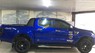 Ford Ranger  2.2L XLT 4x4 MT 2016 - Bán Ford Ranger 2.2L XLT 4x4 MT năm 2016, màu xanh lam, xe nhập đẹp như mới
