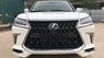 Lexus LX 570 2016 - Bán Lexus LX570 Xuất Mỹ màu trắng nội thất nâu xe đã qua sử dụng 2016 đăng ký tên tư nhân