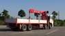 Xe chuyên dùng Xe cẩu 2017 - Bán xe tải 4 chân Dongfeng Hoàng Huy gắn cẩu Atom 12 tấn