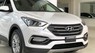 Hyundai Santa Fe CRDi 2018 - Cần bán lại xe Hyundai Santa Fe CRDi năm 2018, màu trắng
