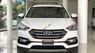Hyundai Santa Fe CRDi 2018 - Cần bán lại xe Hyundai Santa Fe CRDi năm 2018, màu trắng