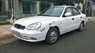 Daewoo Nubira   2001 - Cần bán lại xe Daewoo Nubira năm sản xuất 2001, màu trắng xe gia đình