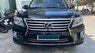 Lexus LX 570 2013 - Bán Lexus LX570 Bản xuất Mỹ màu đen, nội thất kem xe, sản xuất 2013, đăng ký 2015