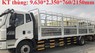 Howo La Dalat 2020 - Bán xe tải Faw 7T25 / 7T25 / 7250Kg  Euro 4 mới 2020 thùng 9m7