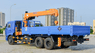 Xe chuyên dùng Xe cẩu 2015 - Xe tải cẩu Kamaz 65117 (6x4), gắn cẩu Dinex 7 tấn