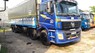 Thaco AUMAN 2017 - Bán xe tải Thaco Auman 4 chân 2017 đăng ký 2018 máy cơ, trả góp toàn quốc