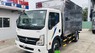 Xe tải 2,5 tấn - dưới 5 tấn 2019 - Xe Vinamotor NS 350 3t5 thùng kín inox, hỗ trợ trả góp đến 80% giao xe ngay