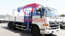 Xe tải 5 tấn - dưới 10 tấn 2017 - Xe tải cẩu Hino 14 tấn gắn cẩu Tadano 3 tấn