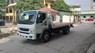 Mitsubishi Fuso FA140L kéo chở xe 2021 - Xe ô tô cứu hộ kéo chở xe Fuso FA140L, sàn dài 5,7m, tải trọng 5 tấn mới 100%