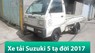 Suzuki Super Carry Van 2017 - Bán xe tải 5 tạ cũ Suzuki thùng lửng đời 2017 Hải Phòng