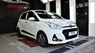 Hyundai Grand i10 2021 - Bán xe Hyundai i10 2021, màu trắng, giá chỉ 351tr, tặng 50% thuế trước bạ. Lh Hoài Bảo