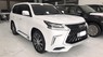 Lexus LX 570 2018 - Bán xe Lexus LX 570 bản Mỹ màu trắng nội thất nâu đỏ, xe sản xuất năm 2018, đi 20.000km như mới