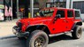 Jeep Wrangler   Sahara   2010 - Bán Jeep Wrangler Sahara sản xuất 2010, màu đỏ, nhập khẩu nguyên chiếc còn mới