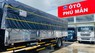 Howo La Dalat 2022 - xe tải 8 tấn thùng bạt 8m2 khung vỉ mở sẵn chở pallet , bao bì giấy