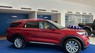 Ford Explorer 2022 - Tặng gói phụ kiện chính hãng, giảm tiền mặt, tặng BHTV - Xe giao ngay, màu đỏ. LH báo giá cạnh tranh