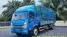 JAC N900 2023 - Bán xe tải Jac N900S thùng bạt tiêu chuẩn màu xanh ngọc giao ngay