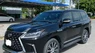 Lexus LX 570 2021 - Bán xe Lexus LX570 Super Sport Trung Đông xịn model 2021 màu Đen nội thất nâu da bò