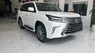 Lexus LX 570 2016 - Bán xe Lexus LX570 sản xuất năm 2016 xe đăng ký cá nhân, màu trắng nội thất kem,