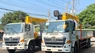 Xe tải 5 tấn - dưới 10 tấn FM 2024 - XE HINO 3 CHÂN GẮN CẨU SOOSAN 8 TẤN 